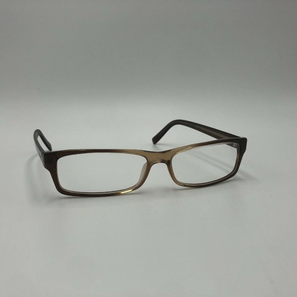Prada Prescription Glasses Brown Rectangular Frame - Picture 3 of 9